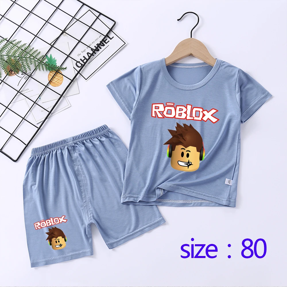 Roblox Kids Meisjes Pyjama Set Nachtkleding Nachtkleding Pyjama Tops Broek | NL