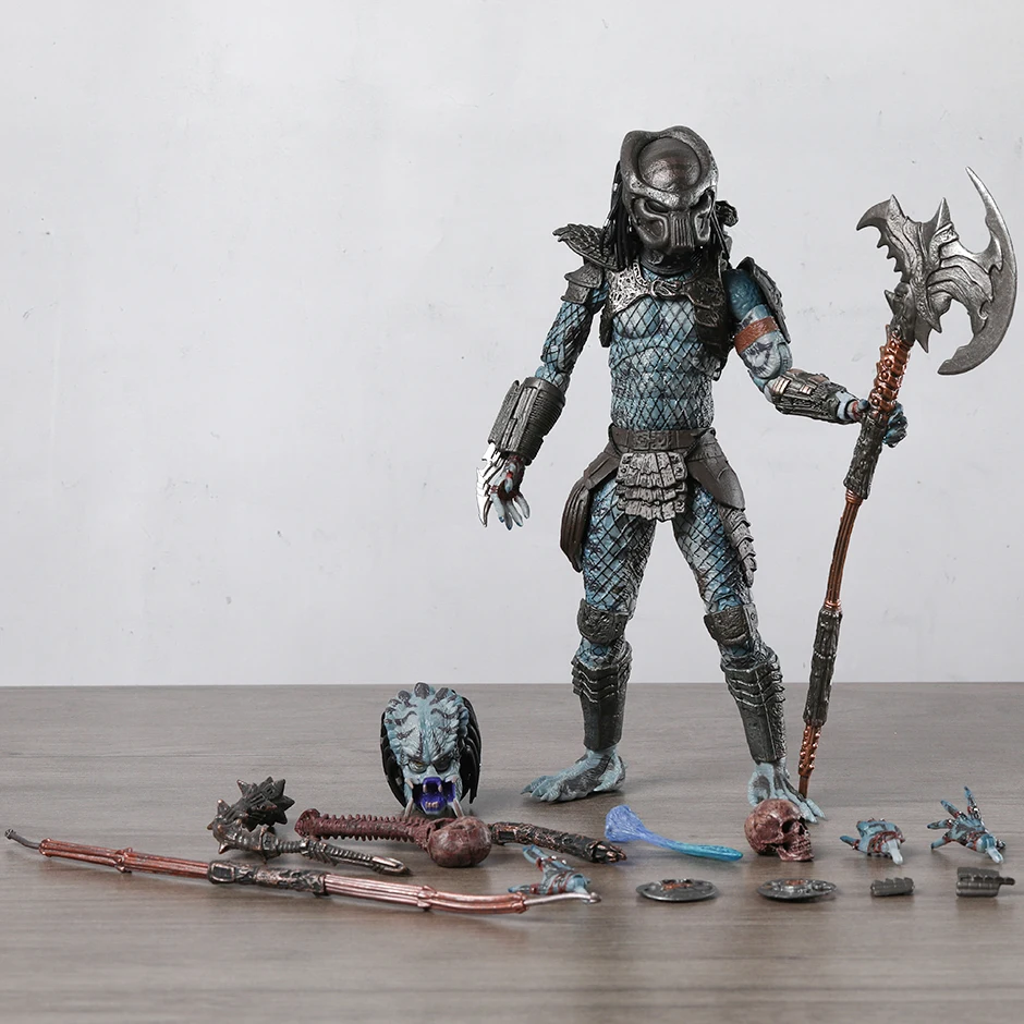 

Фигурка хищника NECA Predator 2 Ultimate Warrior Predator, коллекционная фигурка из ПВХ на 30-ю годовщину, Игрушечная модель