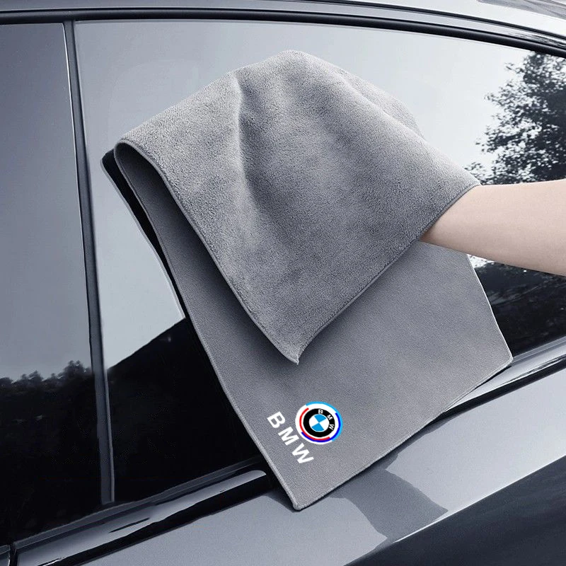 차량 세척용 부드러운 브러쉬, 자동차 세척 타월, 마이크로파이버 청소용 천, BMW 50주년 기념 X1 X2 X3 X4 X5 X6 1 2 3 4 5 6 7 시리즈 F30 F34용