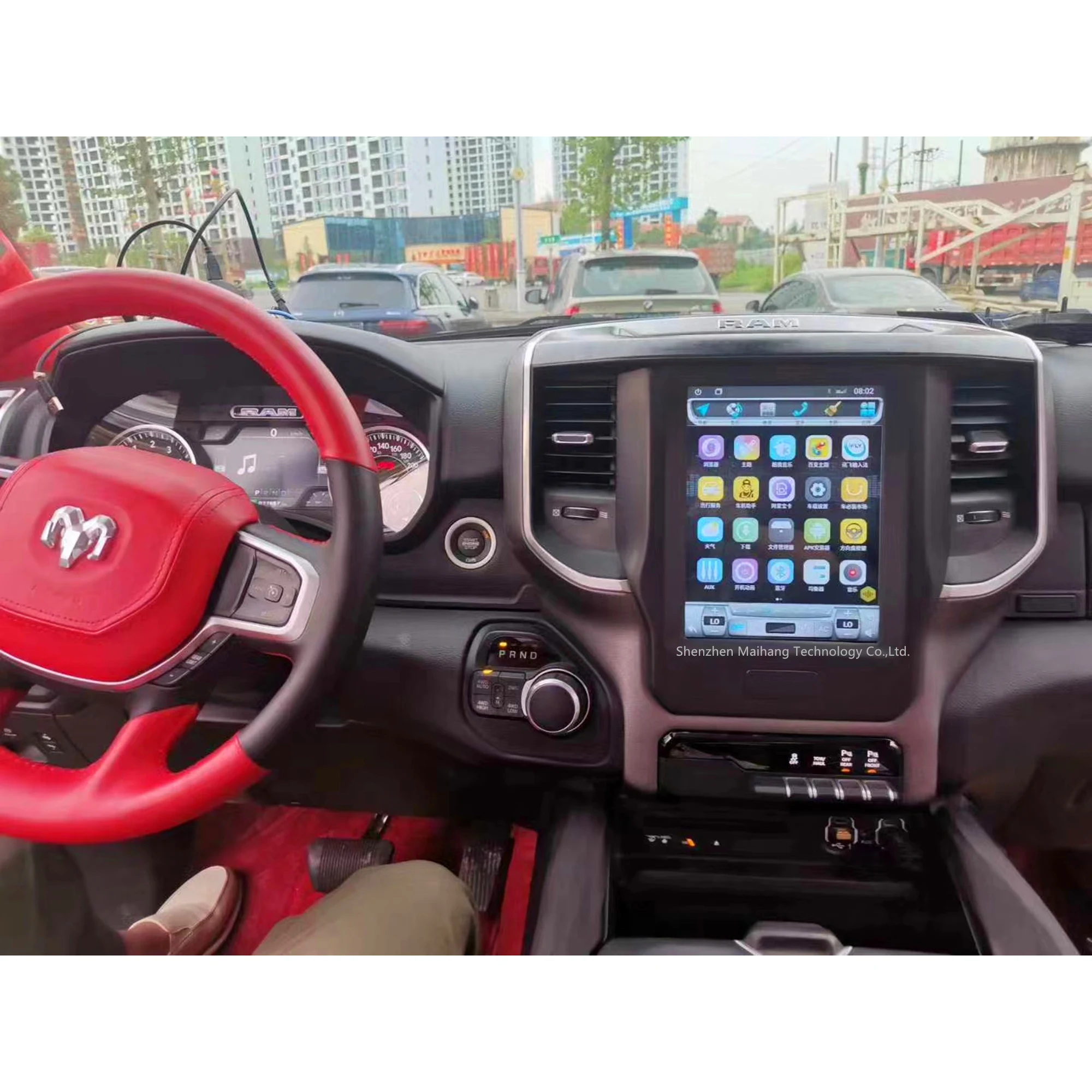 thumbnail image 4 of Reproductor de coche para Dodge Durango Ram Challenger Journey Rebel Navegación Gps Radio estéreo Android, 4 of 5