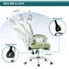 JHK Ergonomic Reclining High Back Mesh Living Room Rocking Gaming Chair Computer Desk Swivel Rolling  Lumbar Support Pillow 5