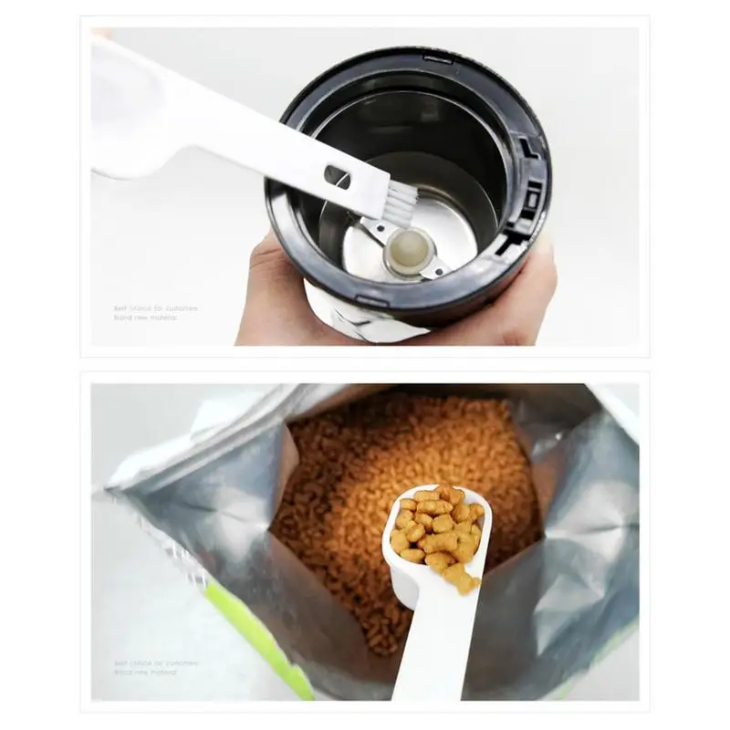 Káva stroj úklid kartáč s lžíce hlava káva bruska úklid kartáč utírat prach espreso úklid nářadí kartáč příslušenství