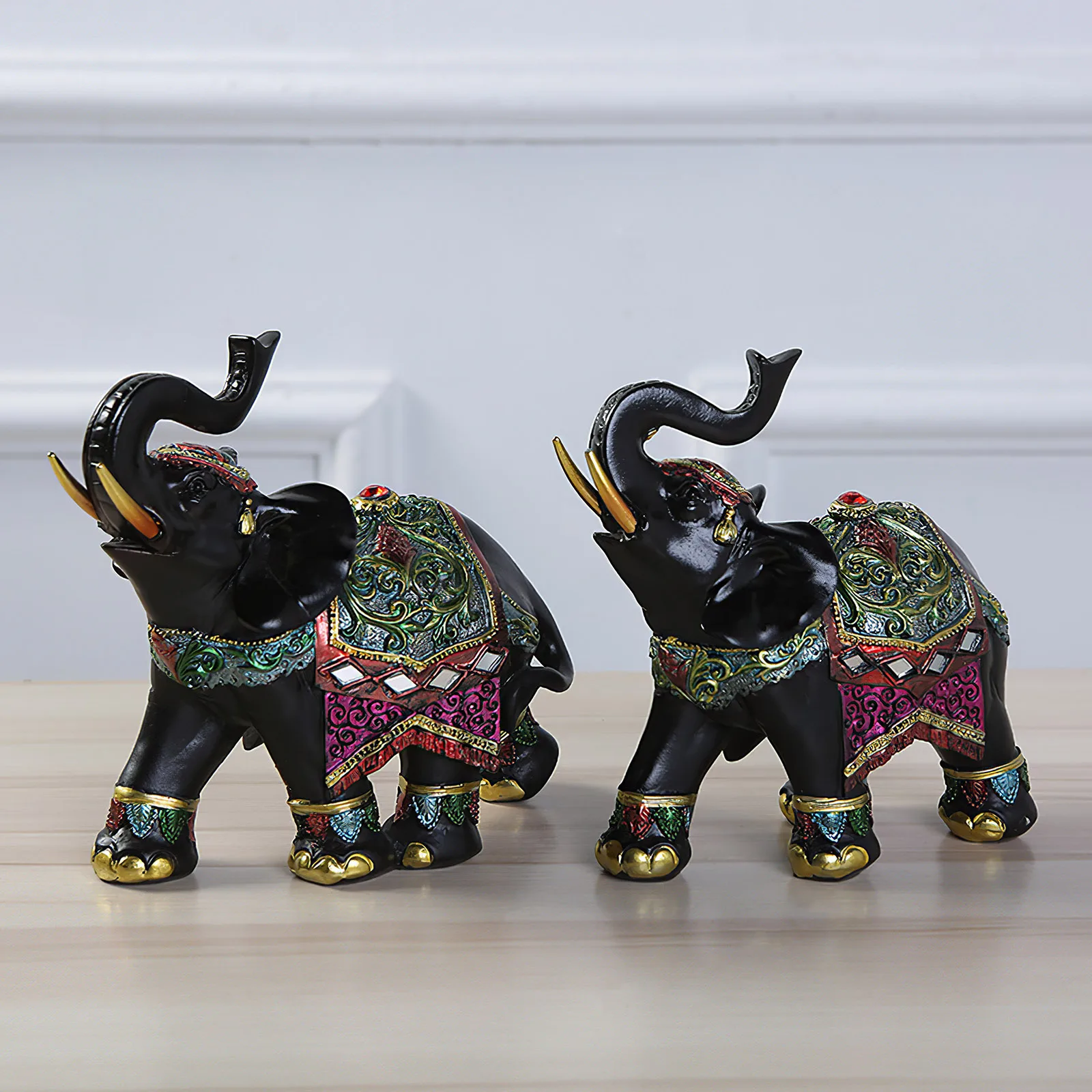 Decorative Elephants Figures Elephants Home Decoration Decoration