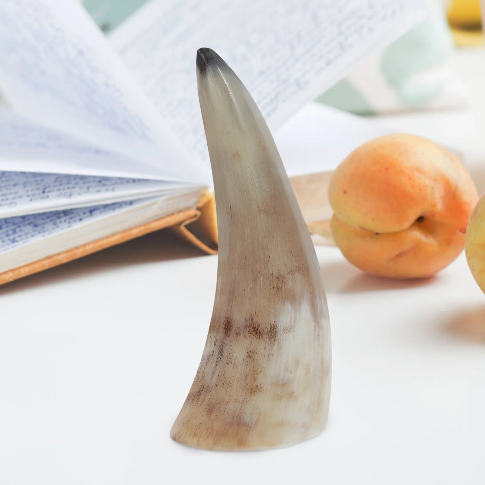Glass Cup Viking War Horn Glass Decorative Drinking Mug Tumbler Ox Goblet Horns Artwork Cup