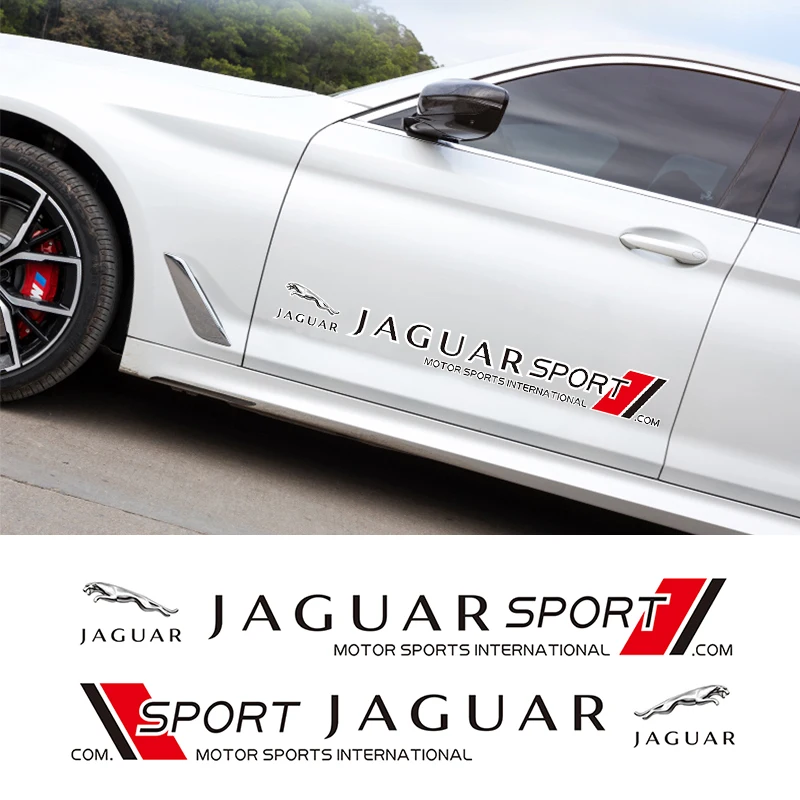 Vinyl Auto Deur Sticker Decal Styling Decoratie Voor Jaguar Xf Xj Xfr