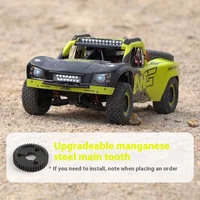 Udir/C 1002 V2 1:10rc Electric Remote Control Short Truck Desert Card Off-Road Climbing Vehicle Remote Control Model Toy Car 2