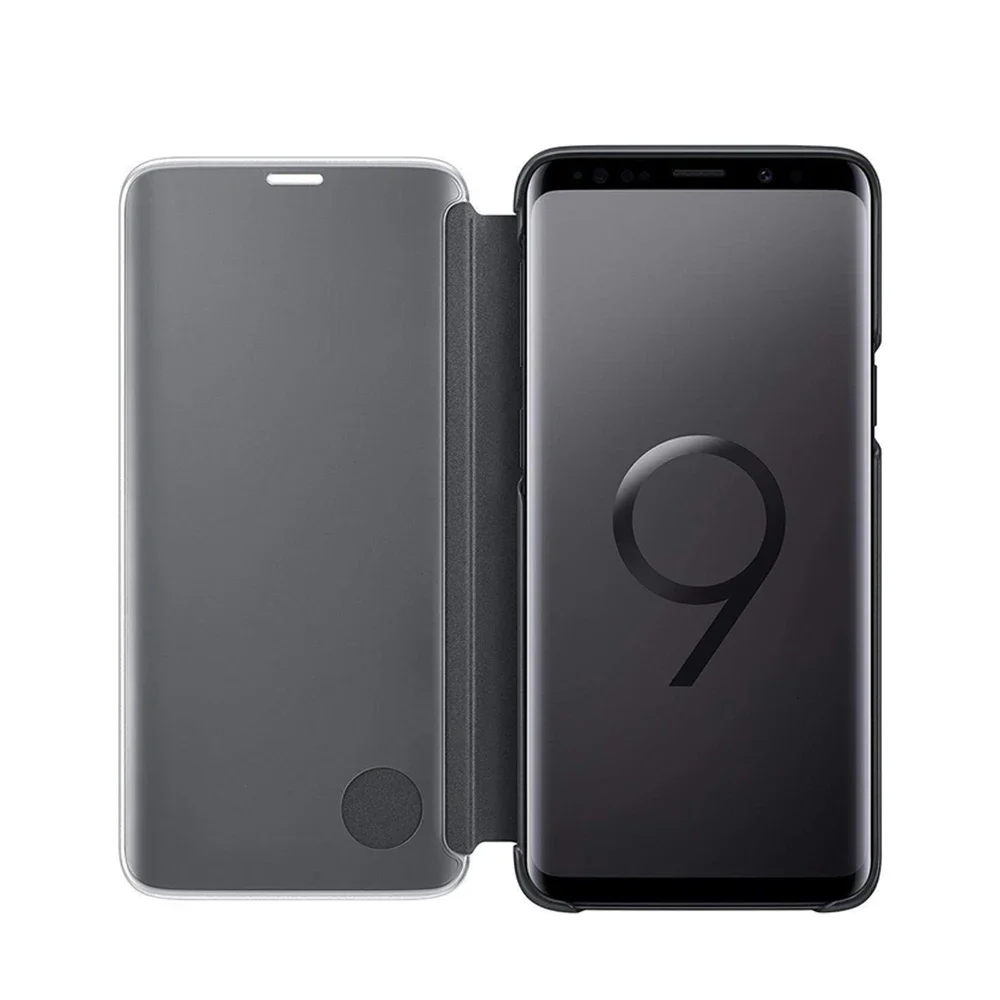 Original For Samsung Clear View Standing Cover For Galaxy S9