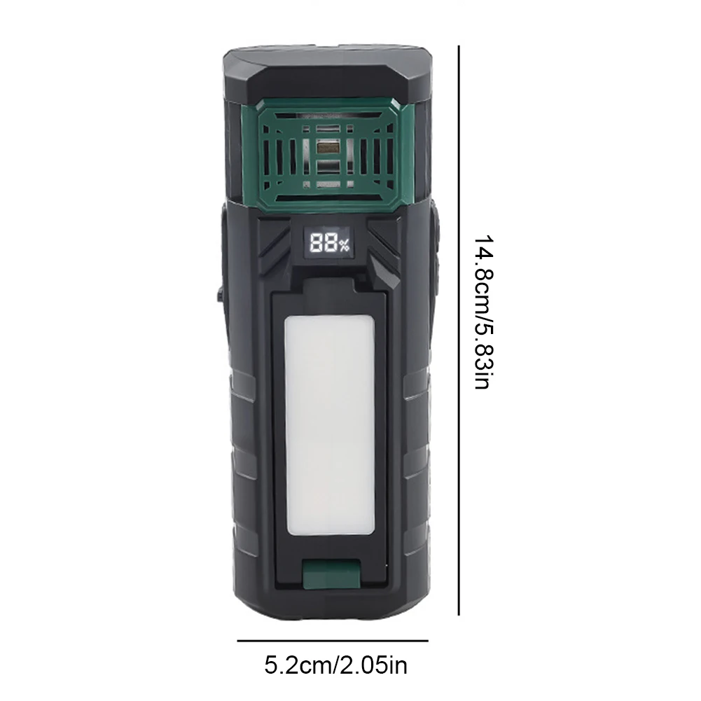 LED 캠핑 랜턴 3600mAh 휴대용 텐트 라이트 Type-C USB 충전식 다기능 작업등 (가정, 침실, 거실용)