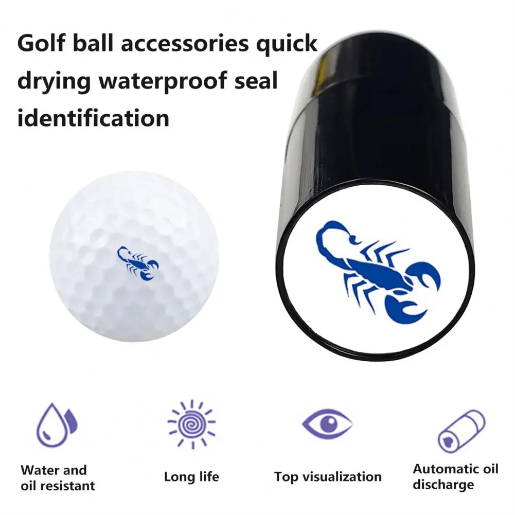 Golf Ball Mark Golf Ball Stamp Marker Quick Identification Accessories
