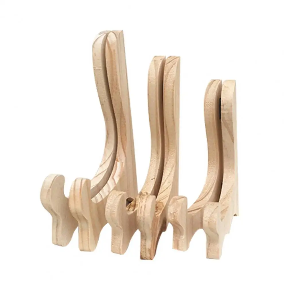 Tea Leaves Display Holder Sturdy Tea Leaves Plate Storage Rack Desktop Organizer Polished Wooden Display Stand for Cafe 4