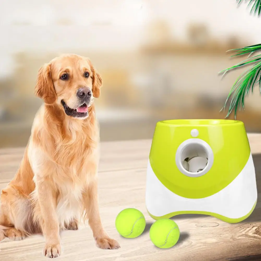 

Automatic Pet Tennis Launcher Automatic Ball Throwing Toy Throwing Tennis Machine Dogs Pet Pinball Toy Machine Usb Mini Cha V8r8