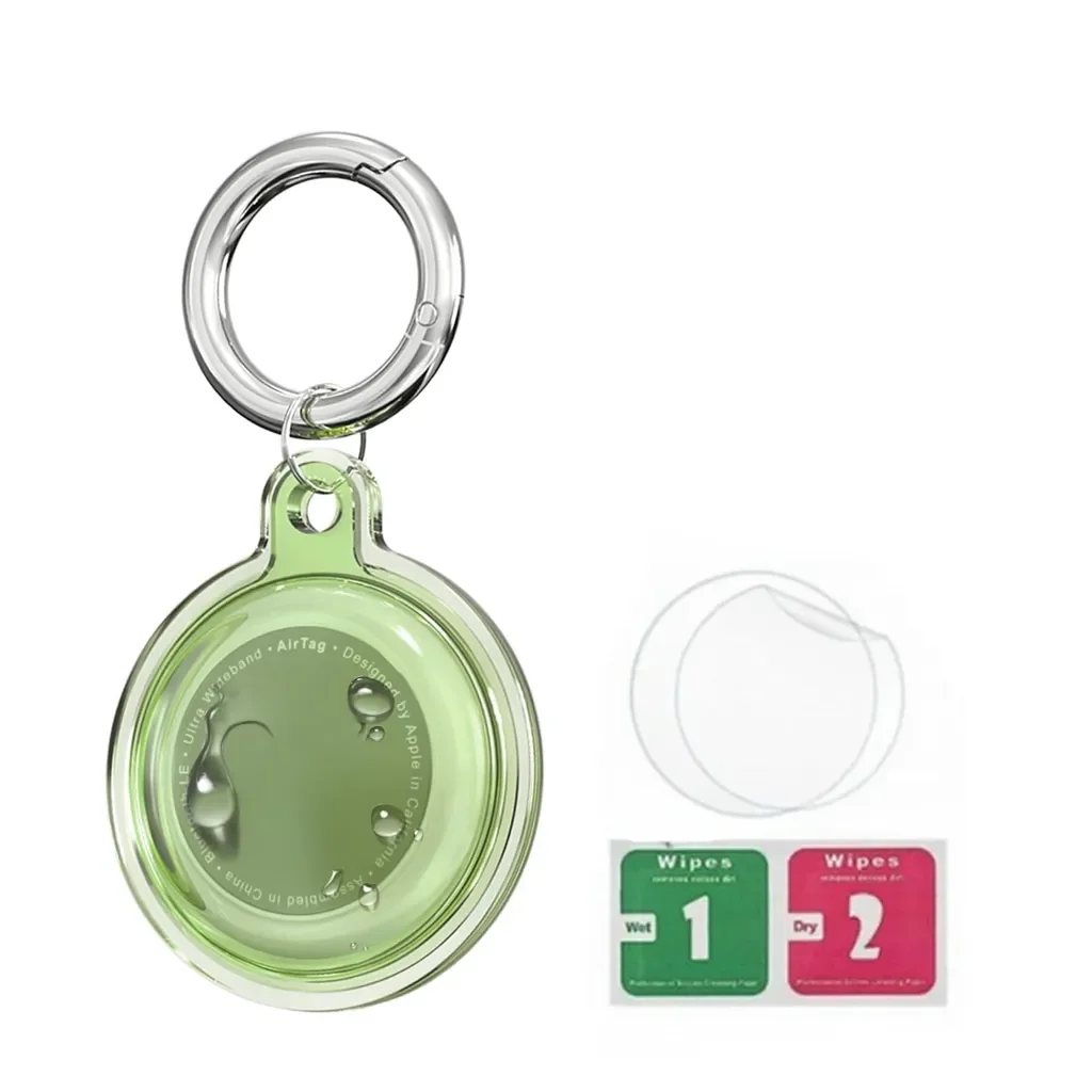 Airtag Holder Keychain - Durable Silicone Case
