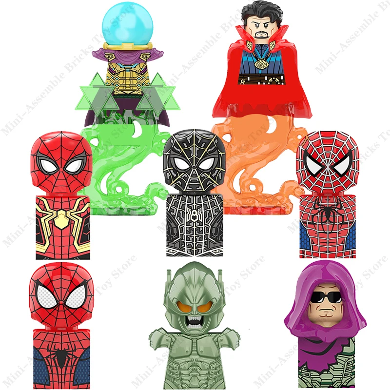 

KT1055 XP419 XP420 XP421 XP422 XP423 XP424 XP425 XP426 Disney anime heroes bricks mini action toy figures building blocks gifts