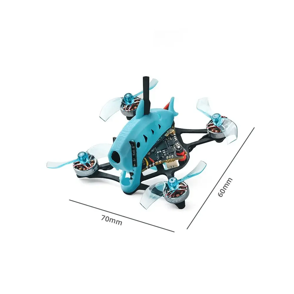 HGLRC 드라샤크 - 1.6인치 75mm 1S FPV 투스픽 드론 쿼드콥터