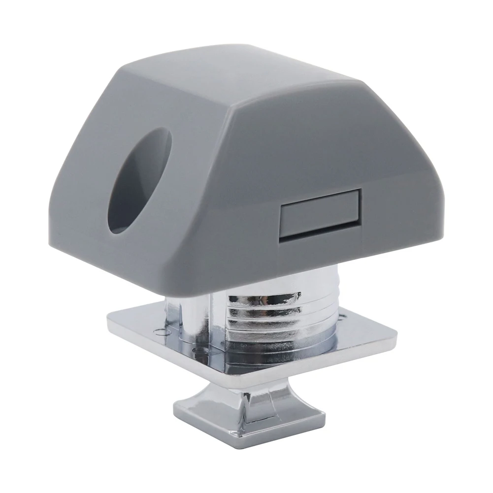 Lock Set Button Catch Lock Motorhome Cabinet Camper Push Button Camper Cupboard Knob for Caravan Yacht Boat Motorhome Cabinet