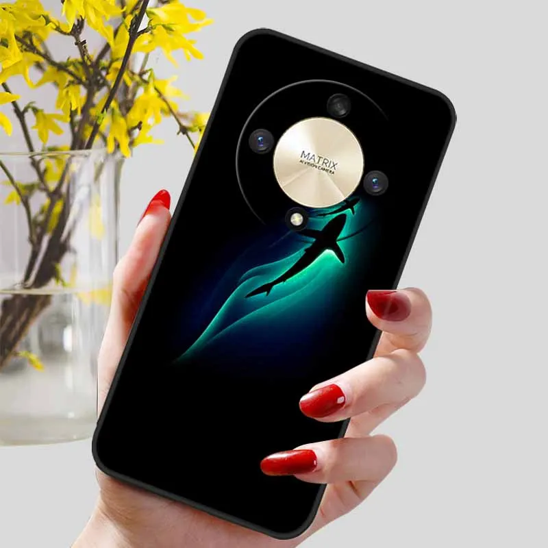 Black Silicone TPU Shockproof Soft Case
