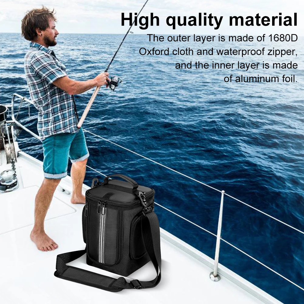 Durable Portable Power Station Carrying Case with Shoulder Strap & Handle