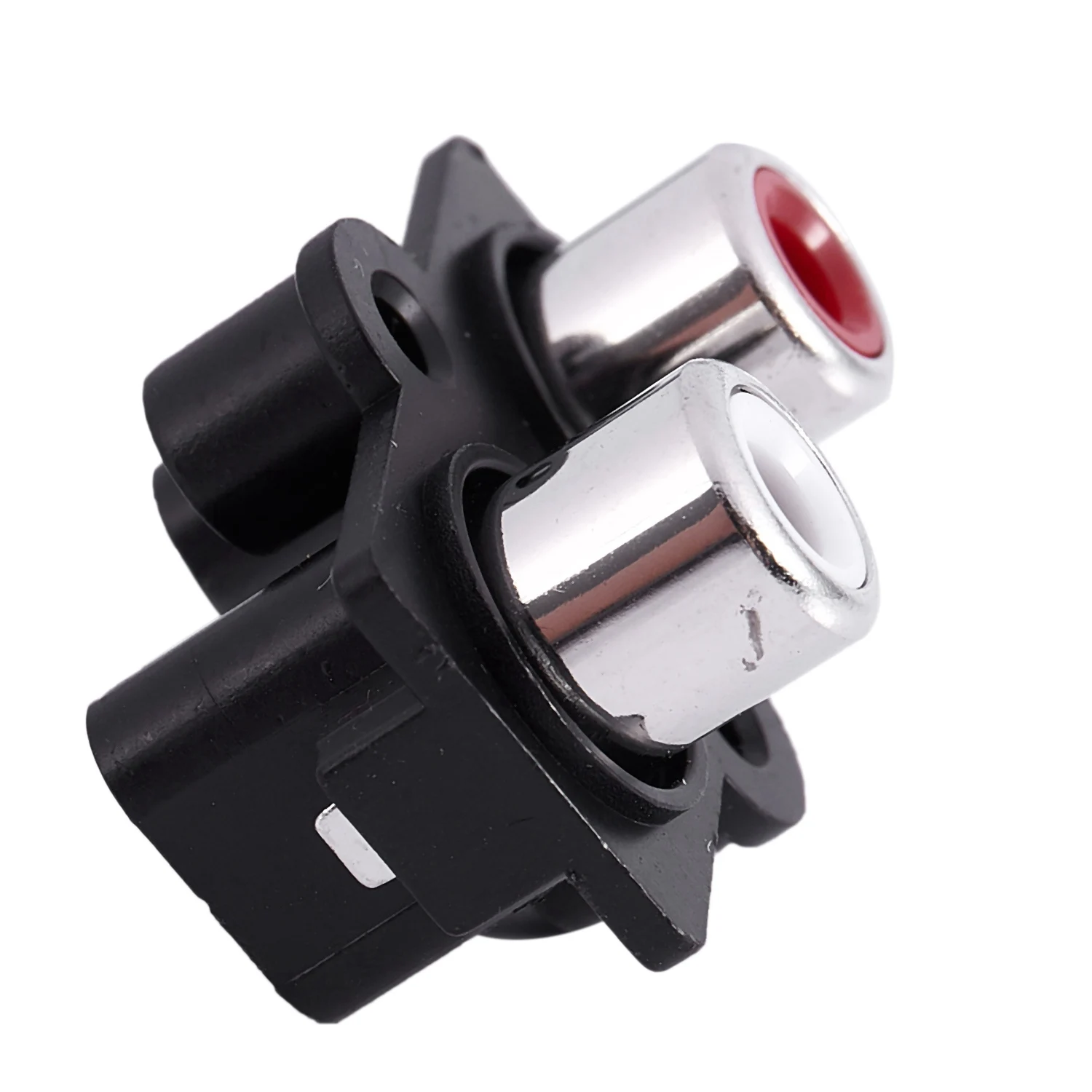 VROUWELIJKE 2.5mm STEREO JACK - PLASTIC ZWART