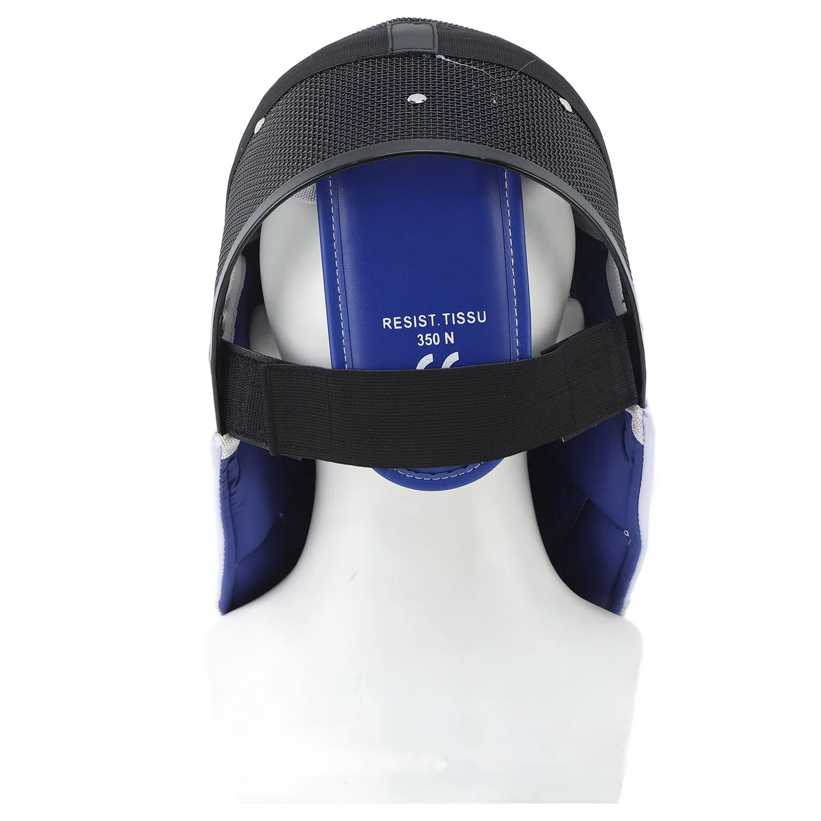 Fencing Sports Mask Fencing Protective Helmet with Padded Bib for Daily Practice and Competition Black Fencing Protective Gear 4