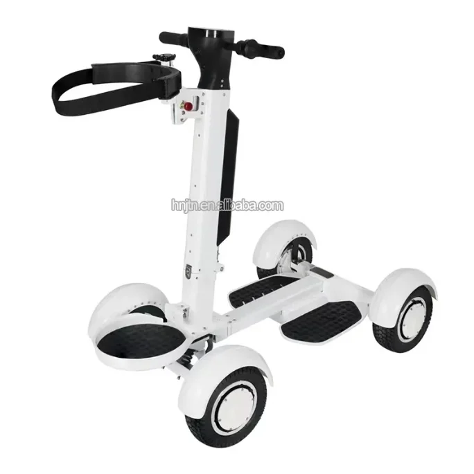 Factory direct sale 4 wheels electric foldable Skateboard 2000W golf cart scooter Golf Bag Cart golf 4 wheel electric cart