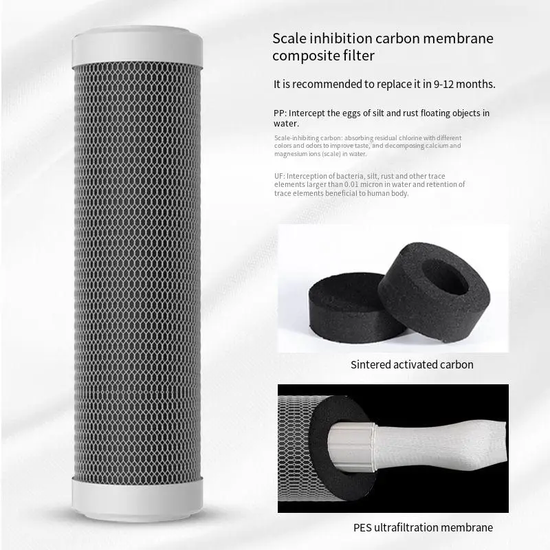 

10inch Ultra-filtration Membrane Composite Cartridge Coconut shell sintered carbon scale inhibitor