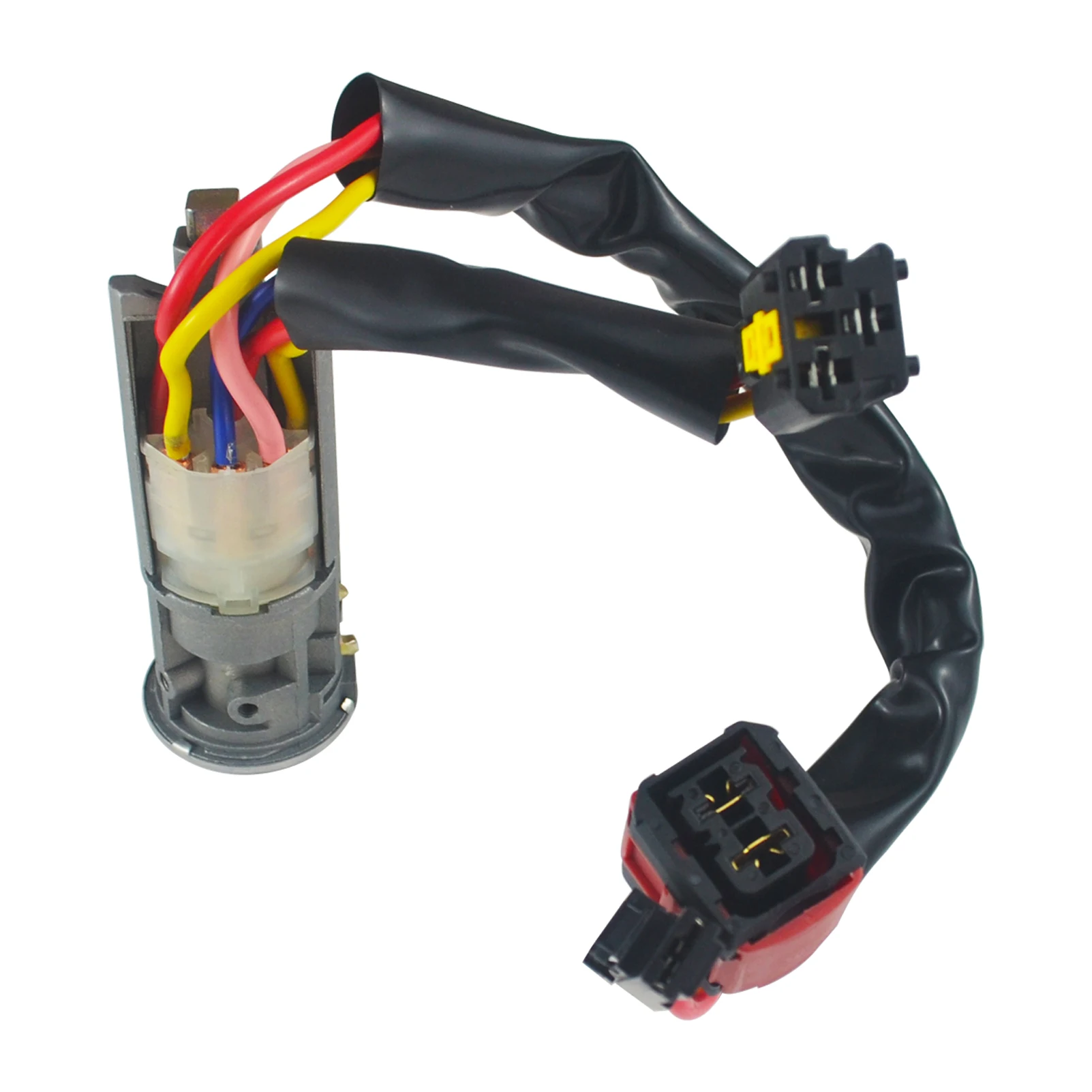 Interrupteur D'Allumage Pour PEUGEO, Interrupteur De Démarrage D'Allumage Serrure De Verrouillage D'Allumage De Baril Interrupteur D'Allumage Serrure De Durabilité Améliorée