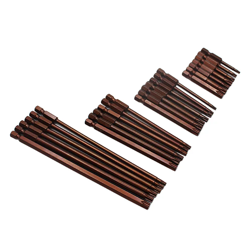 

Звездообразные биты T10 T15 T20 T25 T27 T30 T40 Torx TX