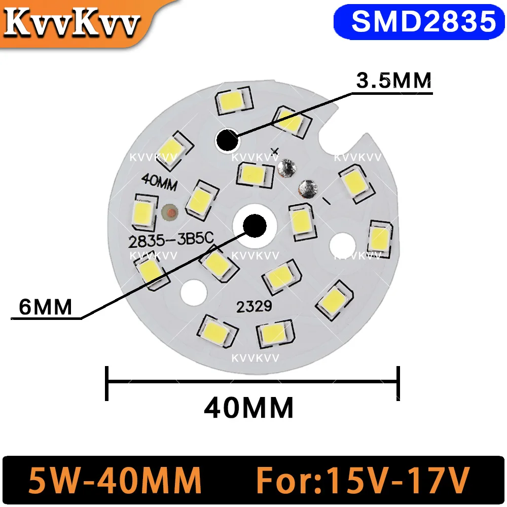 High Brightness LED Light Board with SMD2835 Lamp Beads - Warm White / Neutral Light for DIY Lighting Projects