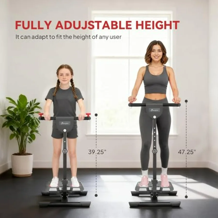 Foldable Ab Twister Board for Waist Trimming with Screen Showing Time, Calories, Ab Workout Equipment for Women and Men, Core Fi