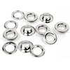 Stainless Steel Flat Eyelets Inside Diameter 5/6/8/10 mm Button Metal Shoe Eye Buckle Leather Rivets File Bag Rack Hollow Nail 5