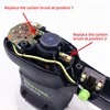 FESTOOL Automotive Dry Mill Carbon Brush ETS150 Dust Collector Motor No. 3/5 Motor 490714 Sandpaper Abrasiver Equipment 2