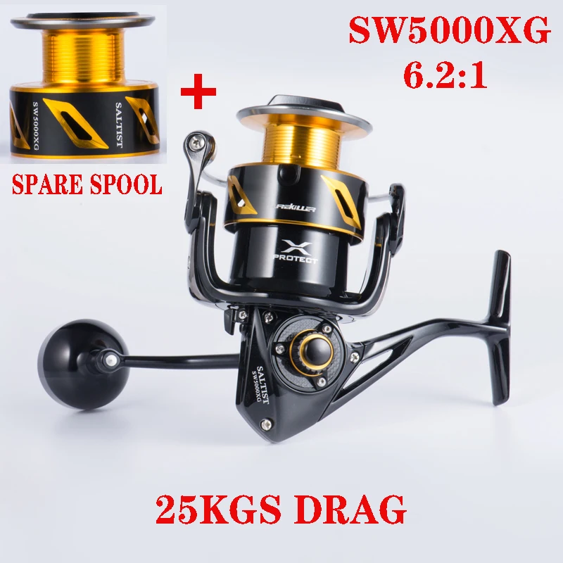Lurekiller Japan Qaulity Metal Salwater Spinning Jigging Reel