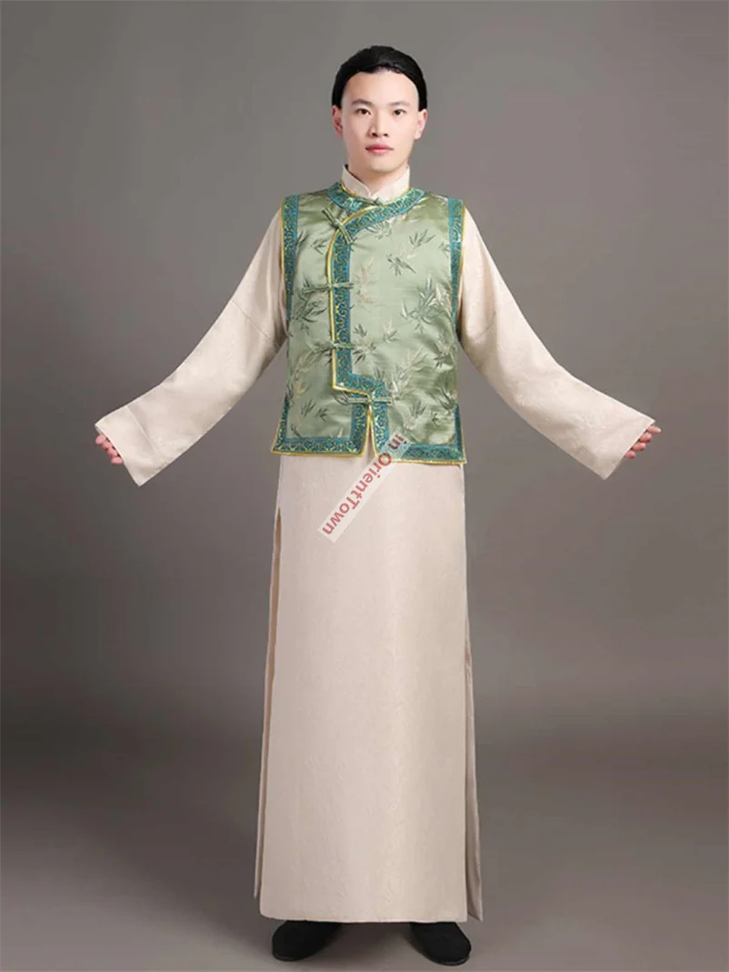 Qing Dynasty Official Attire Talent Gentleman Costume Movie Tv Drama Shooting Ancient Costume Prince And Young Master Long Robe