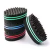 Oval Double Sides Hair Brush Sponge Brush For Natural Afro Coil Wave Dread Sponge Brushes Hair Braids Braiding Hair 5