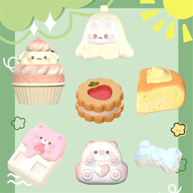 Cartoon Animal Cup Cake Shape Silicone Mold Handmade Scented Candle Mould DIY Mould Supplies mochi squishy toy moulds