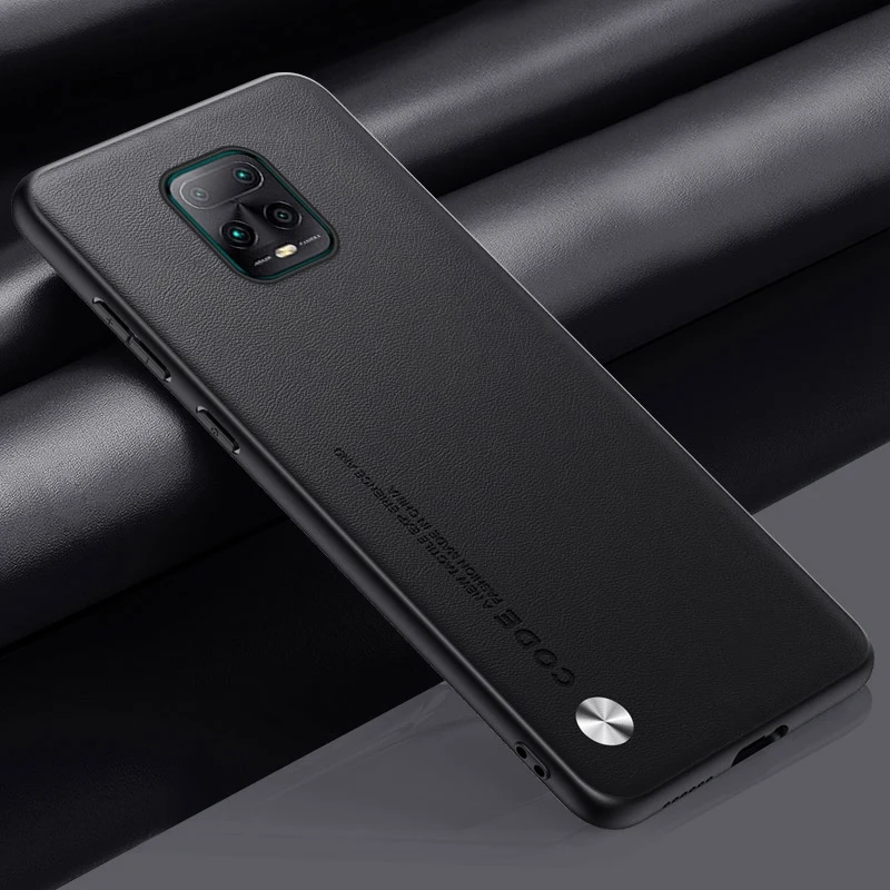 Premium PU Leather Protective Phone Case - Elegant Back Cover with TPU Silicone Guard
