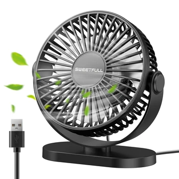 Ventilateur électrique Portable pour ordinateurs portables, ventilateur USB silencieux, réglage à trois vitesses pour la maison, le bureau, le Camping en plein air, Mini ventilateur