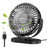 Electric Fan Portable Cooling Laptops Silent USB Fan Three Speed Adjustment for Home Office Desktop Outdoor Camping Mini Fan 1