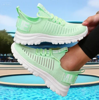 أحذية نسائية كاجوال في الهواء الطلق قابلة للتنفس شبكية مضادة للانزلاق احذية الجري عصرية محايدة متعددة الاستخدامات أحذية رياضية للتنس Tenis Masculino 3