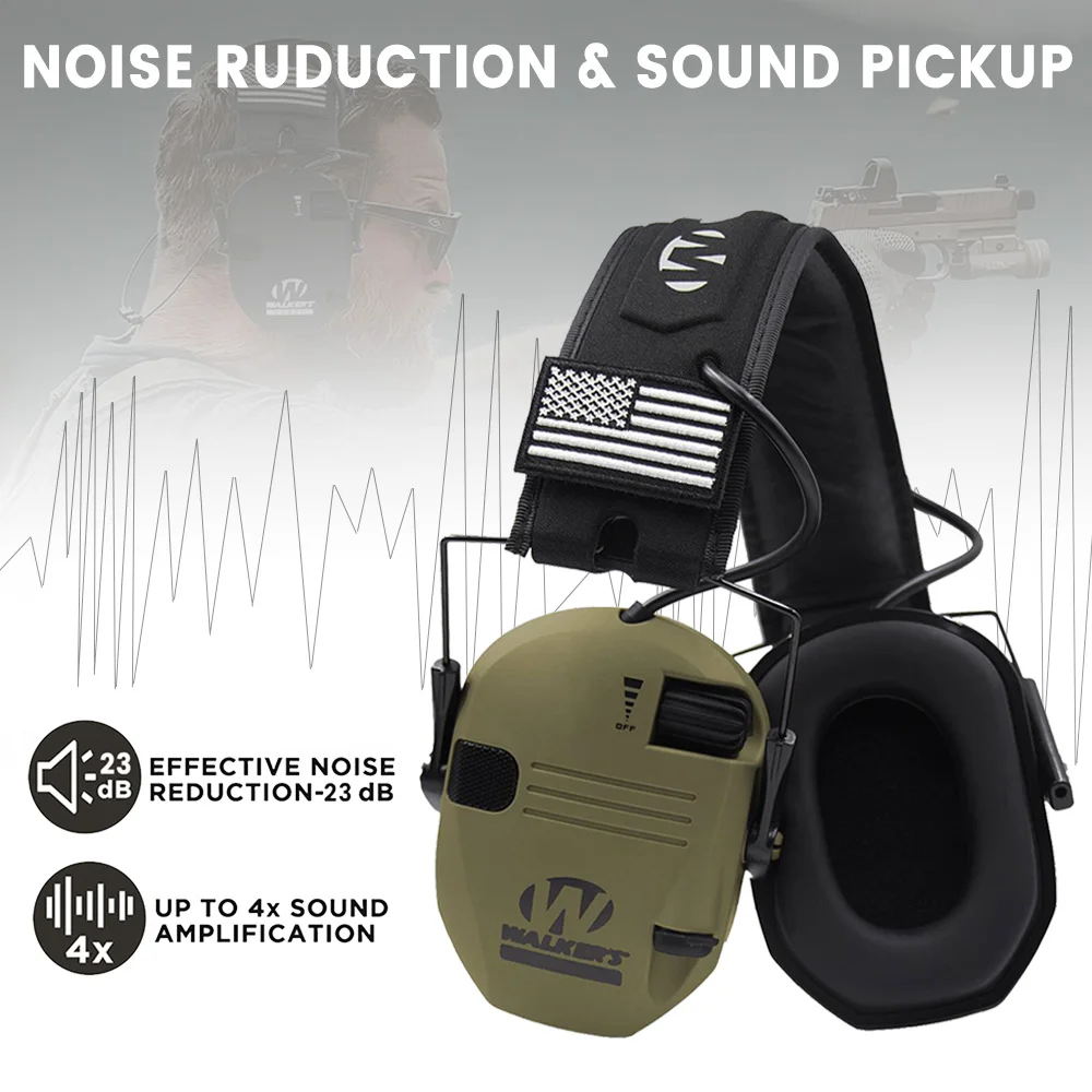 Effective Shooting Ear Protection Noise Cancelling Acitive Headphone