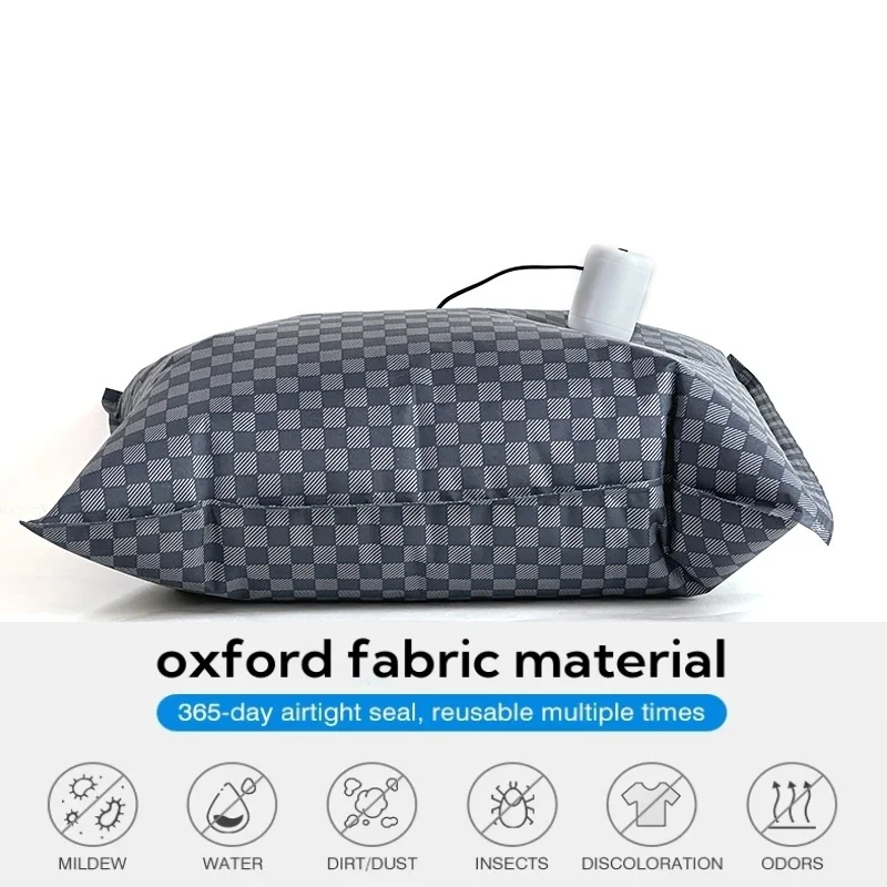 Fabric Vacuum Storage Bags, Durable Anti Puncture Sealing Bags, Compression Pack Bag Fit Clothing Bedding - Travel Vacuum Bags 2