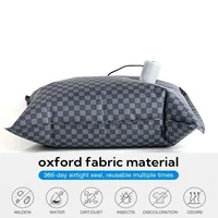 Fabric Vacuum Storage Bags, Durable Anti Puncture Sealing Bags, Compression Pack Bag Fit Clothing Bedding - Travel Vacuum Bags 2