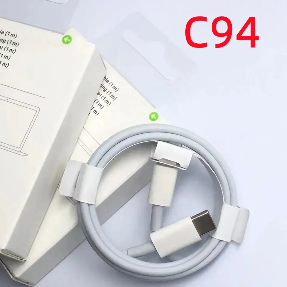 

10Pcs/Lot 20W PD USB-C Cable 1M 2M Type C Fast Charging Cable For iPhone 14 13 12 11 Pro Max XS XR With Original Box