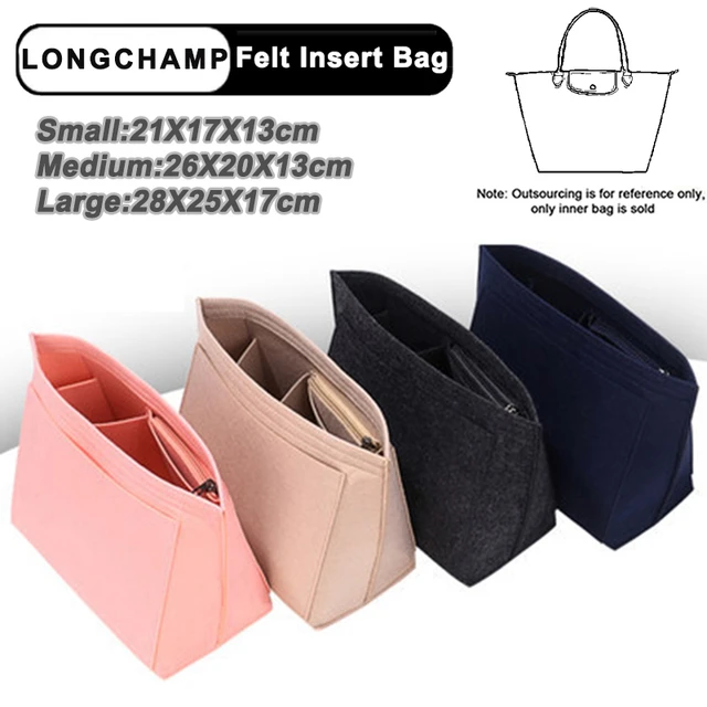 For Toiletry Pouch 19 26 Felt Insert Organizer with D Ring,Felt Travel  Makeup Handbag Inner Purse,Cosmetic Lining Bag - AliExpress