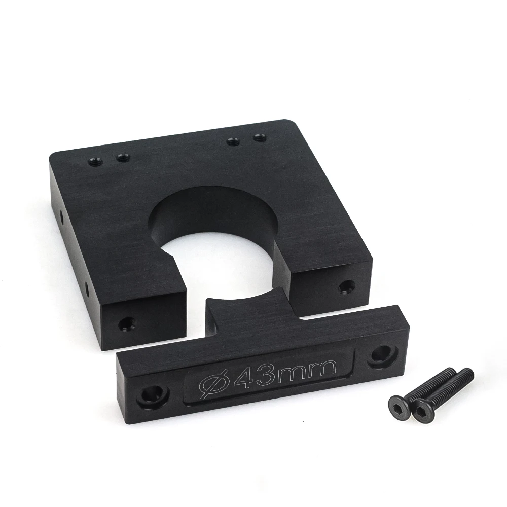 Spindle Motor Openbuilds Spindle Motor Fixture Aluminum Support Mounting Base Bracket for CNC Engraving Machine