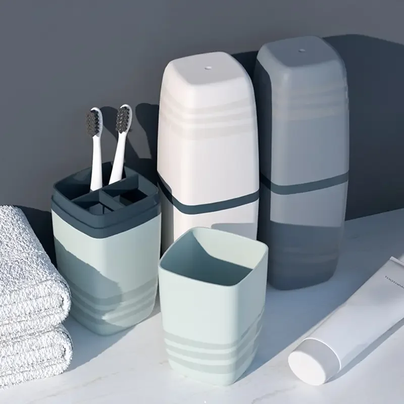 

Portable mouthwash toothbrush cup, mouthwash cup, toothbrush household set, dental tube cup, toothbrush, toothpaste storage box