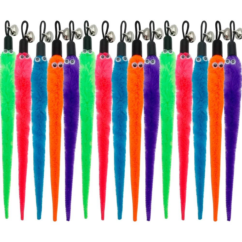 Hot Cat Toys Wand Refills Interactive Cat Toy Replacement Worm Cat Worms Refill Attachments Cat