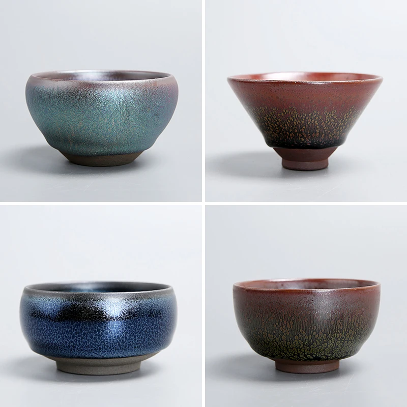 

Chunxuan Tang Jianyang Jianzhan Partridge Spot Cup Zen Cup Bamboo-Hat Type Cup Jianzhan KIRIN Tea Cup Master Cup Tea Cup