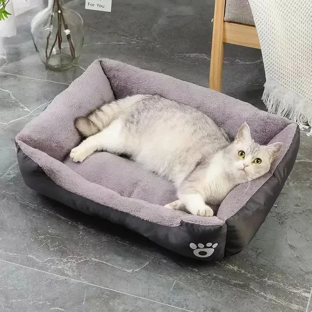 5 Sizes Large Dog Kennel Comfortable Cat Sofa Bed for Small Dog Nest Warm Pet Cat Sleeping Bed Winter Soft House Accessories 5 Sizes Large Dog Kennel Comfortable Cat Sofa Bed for Small Dog Nest Warm Pet Cat Sleeping Bed Winter Soft House Accessories
