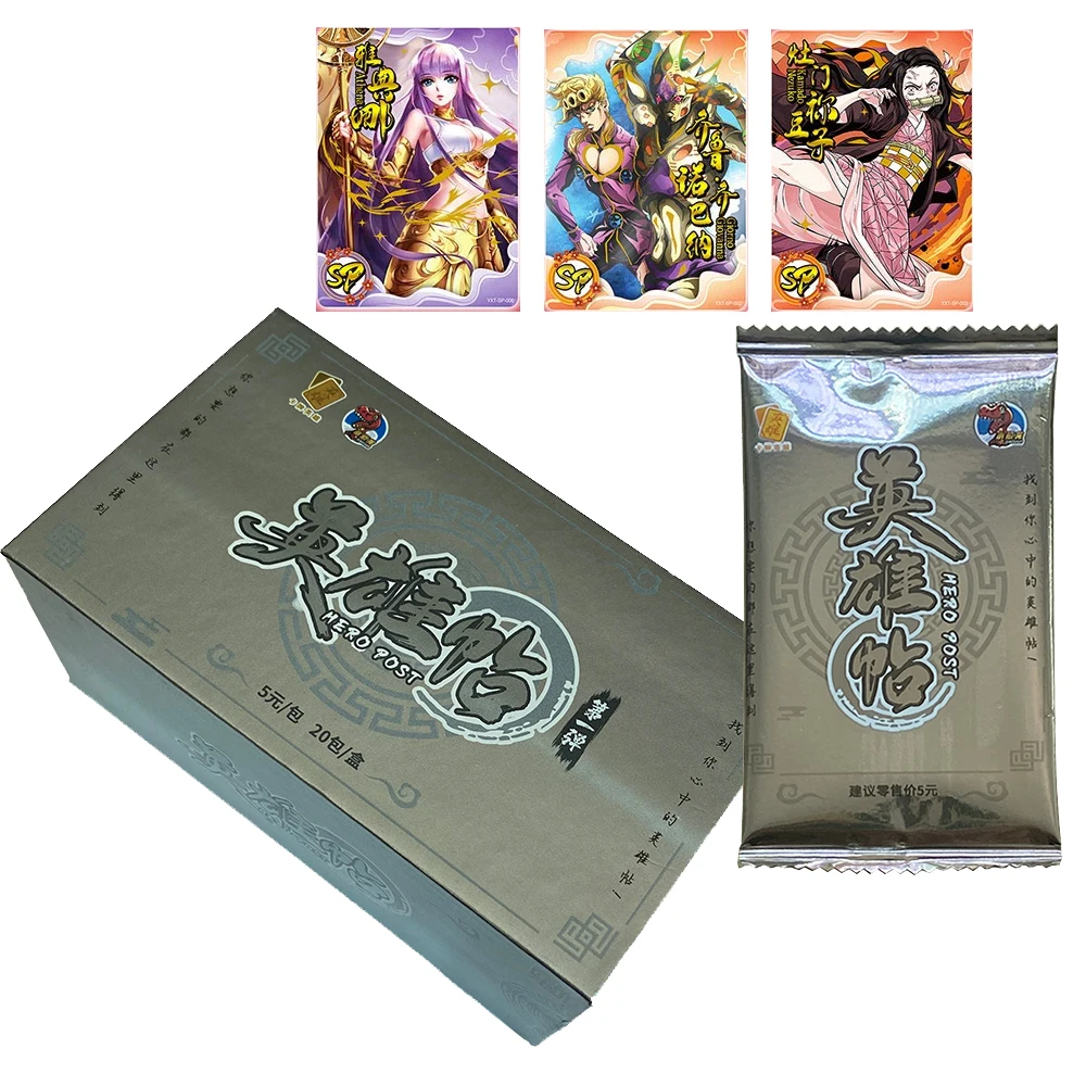 Anime Giapponese Hero Post Card Naruto Demon Slayer Dragon Ball Carte Di Raccolta Di Un Pezzo Carte Di Raccolta Di Carte Ssr Flash Limitate